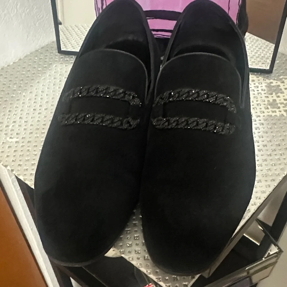 Aldo Men's Black Connery Loafers, Size 12